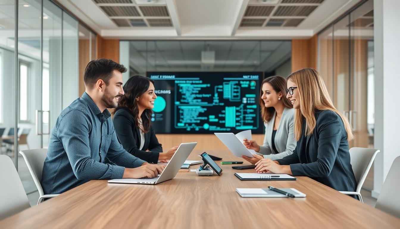 Custom software development for business processes